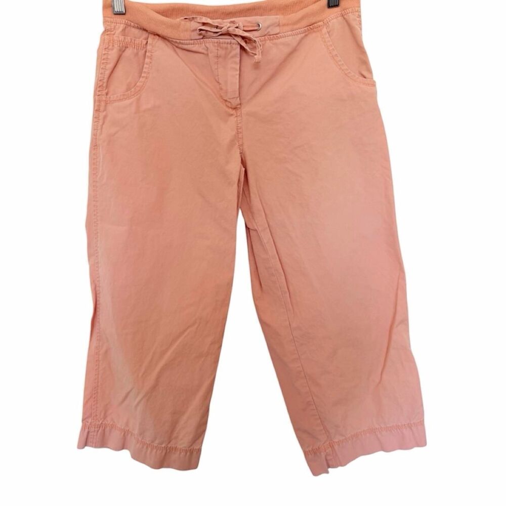 Anthropologie Hei Hei Women's Orange Capri Pants Size 4